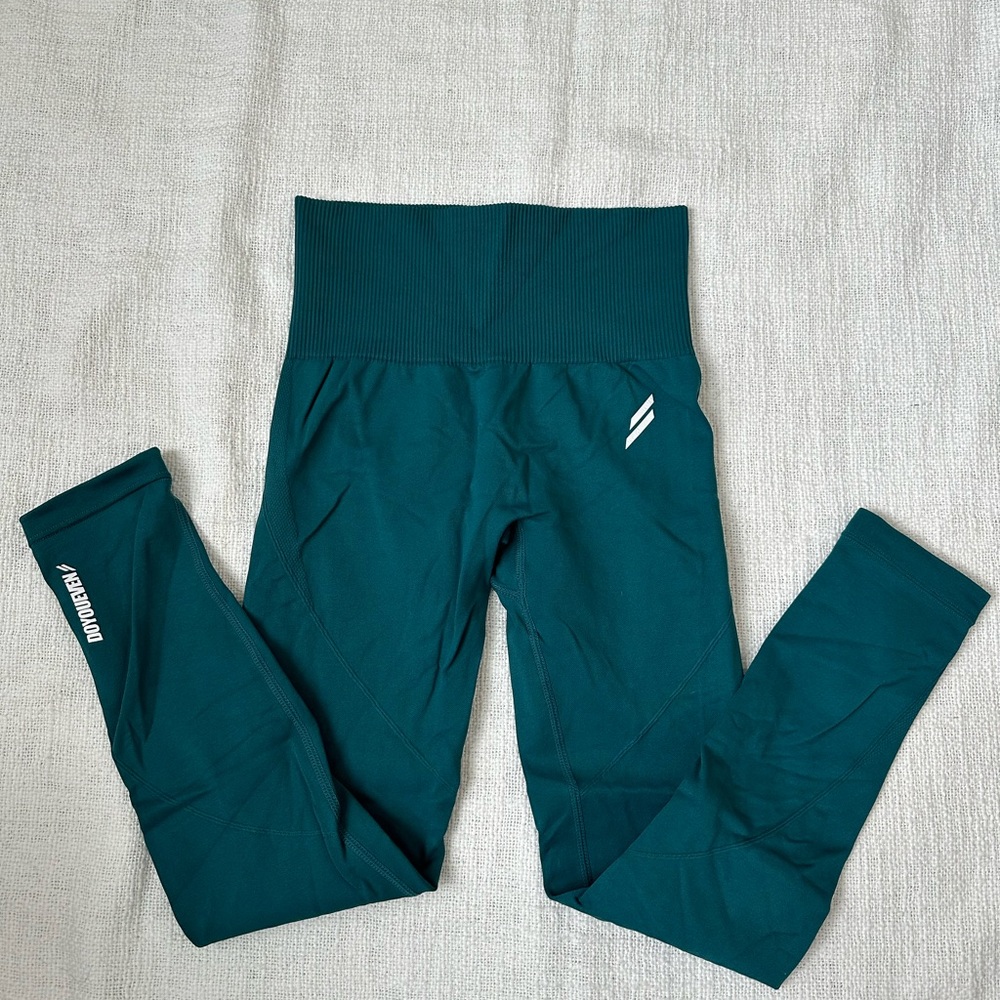 Doyoueven Hyperflex seamless leggings in Teal